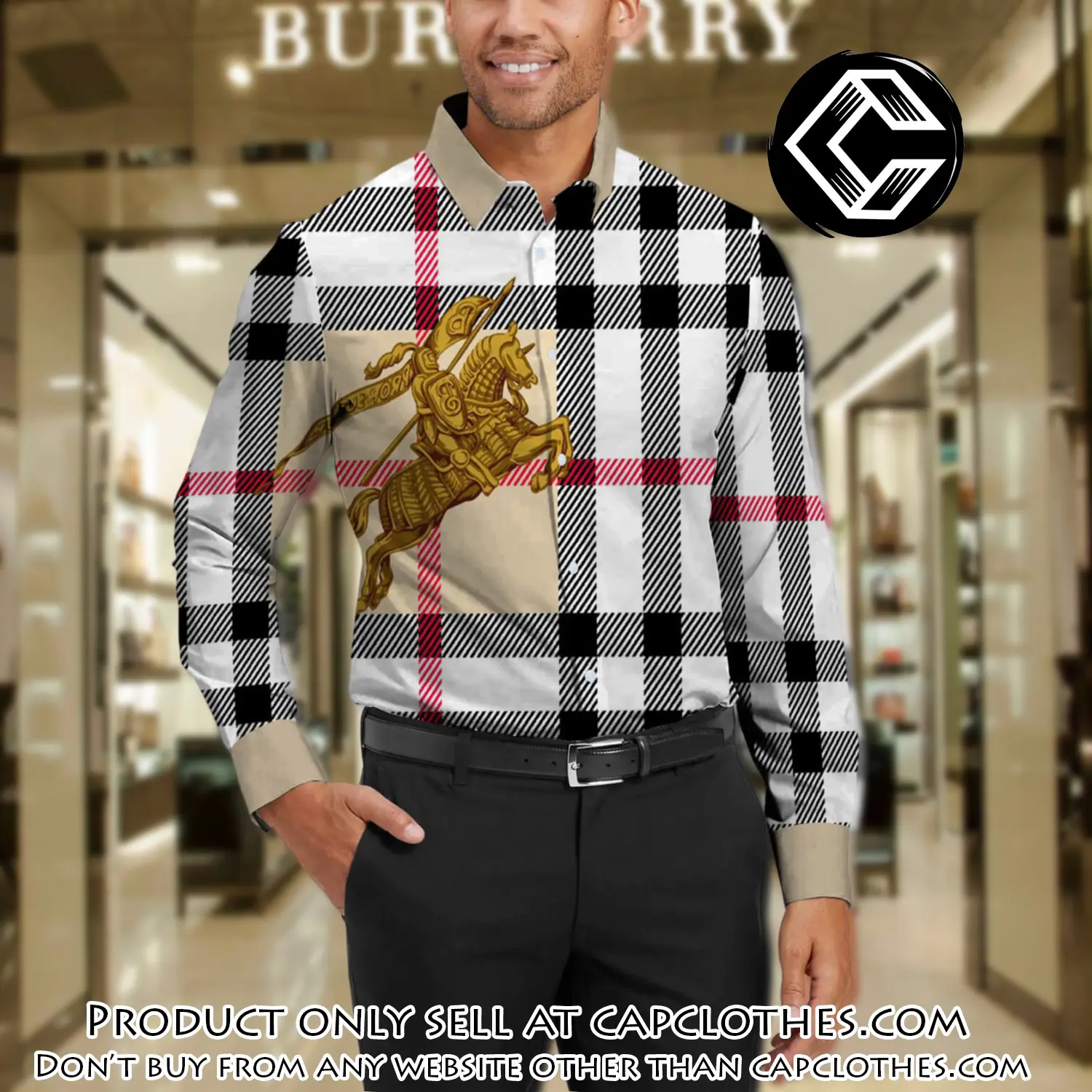 Burberry long sleeves button down shirt for elegant men lsb1003 cc0452593
